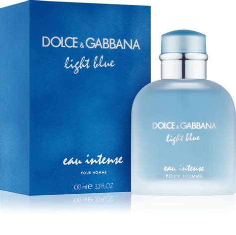 dolce gabbana light blue intense men100ml|light blue intense fragrantica.